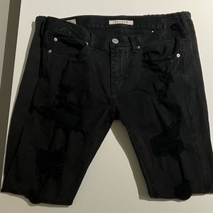 Pacsun Black Ripped Jeans